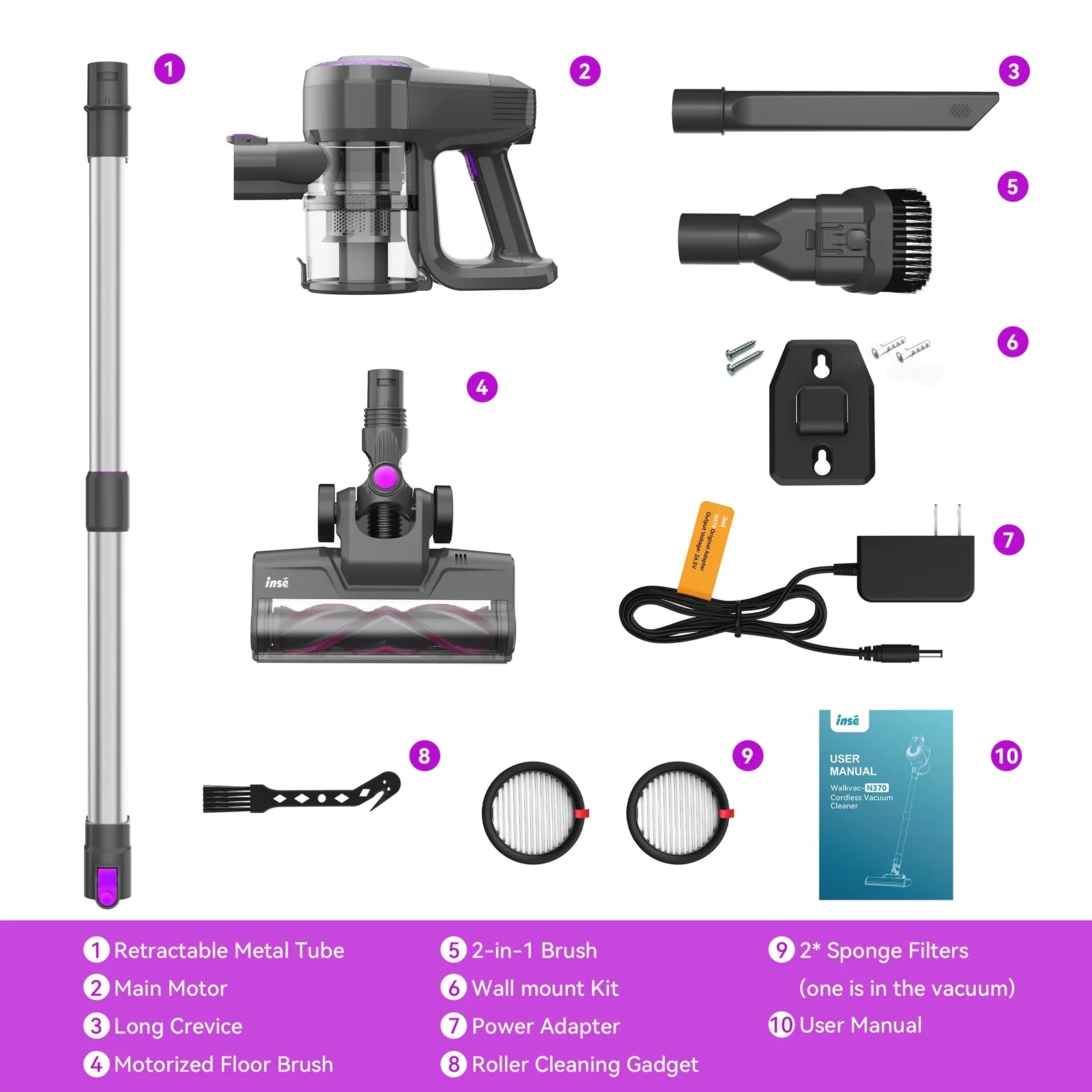 "Powerful Cordless Stick Vacuum: 20Kpa Suction, 2200mAh Battery, Lightweight, Ideal for Hardwood Floors & Pet Hair"