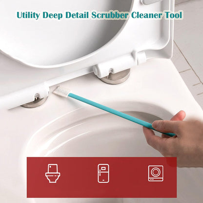Crevice Cleaning Tools Kit with Disposable Toilet Brush - Set of 20
